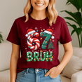 thumbnail image 4 of 67 Six Seven 6 7 Meme Christmas, Funny Christmas TShirt, Santa Shirt, Vintage Holiday Tee, Merry Xmas Gift, Family Holiday Outfits, 4 of 5