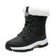 thumbnail image 2 of Botas de nieve cálidas y gruesas de caña alta, zapatos de algodón, botas ligeras de talla grande para mujer Wmkox8yii ghj2236, 2 of 9