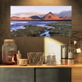 thumbnail image 1 of Pabellon Lagon et Volcan du Colorada - Impression sur Toile Paysage, 1 of 3
