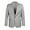 Grey, variant on Yindaity Boys Jackets Kids Lapel Buckle Suit Fashion Formal Speech Performance Clothing White,11-12 Years
