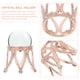 thumbnail image 4 of Pantalla de bola de cristal 2pcs Soporte de aleación de zinc Base de la base decorativa Decoración de la bandeja, 4 of 6