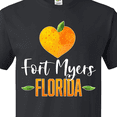 thumbnail image 4 of Inktastic Fort Myers Florida Orange in Heart T-Shirt, 4 of 5