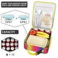 thumbnail image 4 of Tie Dye Insulated Lunch Box Women Reusable Lunch Tote Bag Waterproof Portable Lunch Bag Office Hiking, 4 of 6