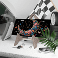 thumbnail image 3 of 1 Pcs 2D Flat License Plate Covers & Frames, Moon with Flowers For Decorative Front, Waterproof For Decoration Aluminum License Plate Covers & Frames Cover For Men Women, 12" X 6", 3 of 6