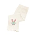 thumbnail image 2 of Jalioing Girls Capri Leggings Lightweight Elastic Waist Embroidery Crop Leggings Kids Cute Summer Capri Pants, 2 of 6