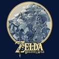 thumbnail image 2 of Boy's Nintendo The Legend of Zelda Breath of the Wild Portrait  Graphic T-Shirt, 2 of 4