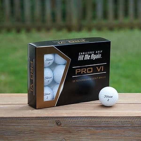 ProV1 Golf Balls, Hit Me Again, White, 12 Pack