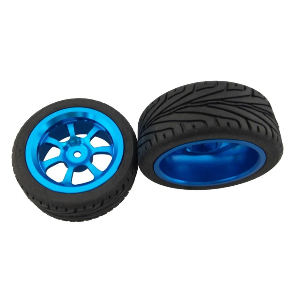 Set/4Pcs Tires Wheel & Hex Nuts for 1:18 Wltoys A959-B A959 A969 A949 A979 K929 