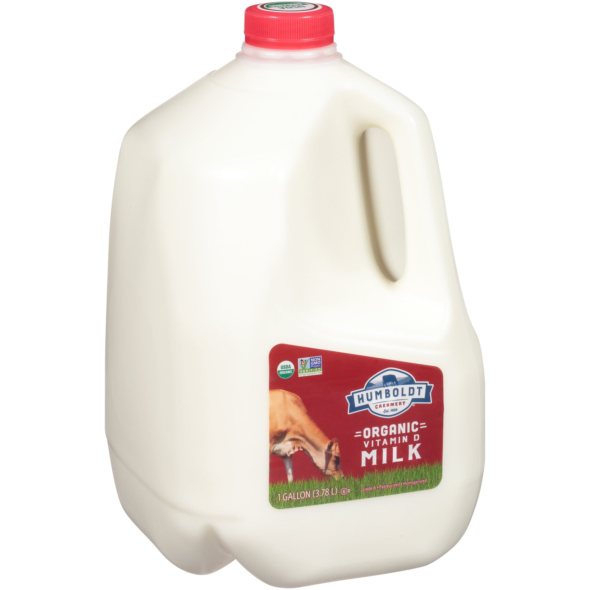 Humboldt Creamery® Organic Fresh Creamy Vitamin D Milk 1 Gallon Jug 128 fl oz