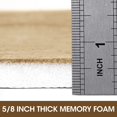 thumbnail image 3 of CPDD Beige Memory Foam Bathroom Rug Set 3 Piece Non Slip Extra Absorbent Shaggy Bathroom Mats and Rugs Sets, Soft & Dry Bath Mat Sets for Bathroom Washable Carpets Set Beige 3 Pieces Set, 3 of 8