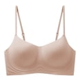 thumbnail image 4 of hoksml Woman's Wireless Bras Comfortable Seamless Bra Solid Color Thin Style Ventilate Back Buckle Bra Without Steel Rim Everyday Bras 2025 on Clearance, 4 of 7