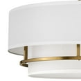 thumbnail image 4 of 38894LCB-Hinkley Lighting-Graham - 4 Light Large Semi-Flush Mount in Transitional Style - 23 Inches Wide by 13.75 Inches High-Lacquered Brass Finish, 4 of 7