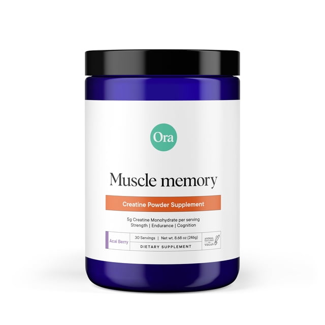 Polvo de monohidrato de creatina orgánico Supplement Ora 30 porciones