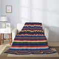 thumbnail image 2 of Hirioo Blanket stripes for Flannel Blanket, Cozy and Warm Throw for Bed or Couch ,Perfect for All Seasons-40"x30", 2 of 6