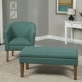 thumbnail image 5 of HomePop Modern Barrel Accent Chair, 5 of 6