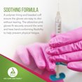 thumbnail image 4 of Dynarex AloeSkin Nitrile Exam Gloves with Aloe, Powder-Free, Disposable Gloves with Aloe Vera for Dry Hands, Magenta, Size Medium, 1 Case of 1000 Gloves - 10 Boxes of 100 Gloves, 4 of 7