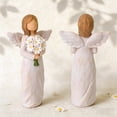 thumbnail image 3 of Guardian Angel Daisy Figurine, Home Decor Emotional Gift for Memorial & New Beginnings, Congratulations Gifts for Women Retirement, New Job, Promotion, 3 of 7