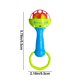 thumbnail image 3 of Juguetes de piscina, juguetes para bebés, juguetes para niños pequeños, sonajero para recién nacidos, artículos para bebés de 0 a 12 meses para calmar a los bebés e ideal como regalo completo, timbre, 3 of 6