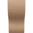 thumbnail image 2 of 6"W x 6"D x 12"H Wide Greensboro Rough Cedar Woodgrain TimberThane Corbel, Primed Tan, 2 of 6