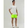 thumbnail image 4 of Pantalones cortos de natación Lars Amadeus con forro de malla color Verde claro 34, 4 of 6