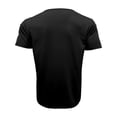 thumbnail image 5 of NinXxx Men's V Neck Solid Large Casual Short Sleeve Pocket Tee Black M, 5 of 7
