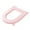 Pink, variant on CASAFUN Toilet Seat Warmer, EVA Elongated Toilet Seat Cover, Padded Toilet Seat Cushion, O-shaped Washable or Portable Toilet Lid Tank Cover