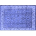 thumbnail image 1 of Ahgly Company Indoor Rectangle Oriental Blue Traditional Area Rugs, 7' x 9', 1 of 4