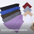 thumbnail image 3 of Abbraccia Turbante de seda de leche adaptable, color liso, para todas las estaciones, exterior, oración, envoltura ligera, 3 of 6