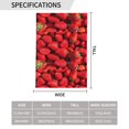 thumbnail image 3 of Easygdp Strawberry Red Garden Flag Yard Flag Welcome Flag, Double-Sided, Weather Resistant for Outdoor Decor - 28"x40", 3 of 9