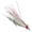 Pink, variant on Reflective Fluorescent Fishing Lure, Metal ABS, Anti-Snag Stainless Steel Hook, Saltwater & Freshwater Bait, 1 or 4 Pieces