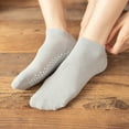 thumbnail image 6 of Lovzfmll Women's Grip Socks for Yoga Pilates Non-Slip Sole Sticky Socks Breathable Mesh Toe Grip Socks for Barre Workout Fitness, 6 of 7