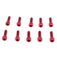 thumbnail image 1 of 2x 10 Piezas M6x20MM Aleación de Llave Hexagonal Perno Tornillo Cabeza Tornillos Roja Yotijar Tornillo de cabeza hueca M8, 1 of 10