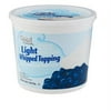 Great Value Light Whipped Topping, 16 oz