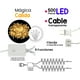 thumbnail image 5 of Serie de Luces Navicolors  Led Blanca Cálida 500 Focos 8 Funciones Cable Transparente 22 m Serie Decorativa, 5 of 6