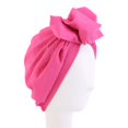 thumbnail image 2 of Women Turbans and Head Wraps, Skull-Caps, African Turban Flower Knot Pre-Tied Bonnet Beanie Cap for Women&nbsp;, 2 of 7