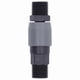 thumbnail image 1 of Pneumatic Quick Connect Fitting for PU Tubing, Plastic and Steel Self-Locking Air Coupler, 1/2 Inch (SM40 PM40), 1 of 5