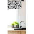 thumbnail image 3 of Ambesonne Music Valance Pack of 2, Blues Jazz Punk Rock Sign, 54"X12", Black White, 3 of 4