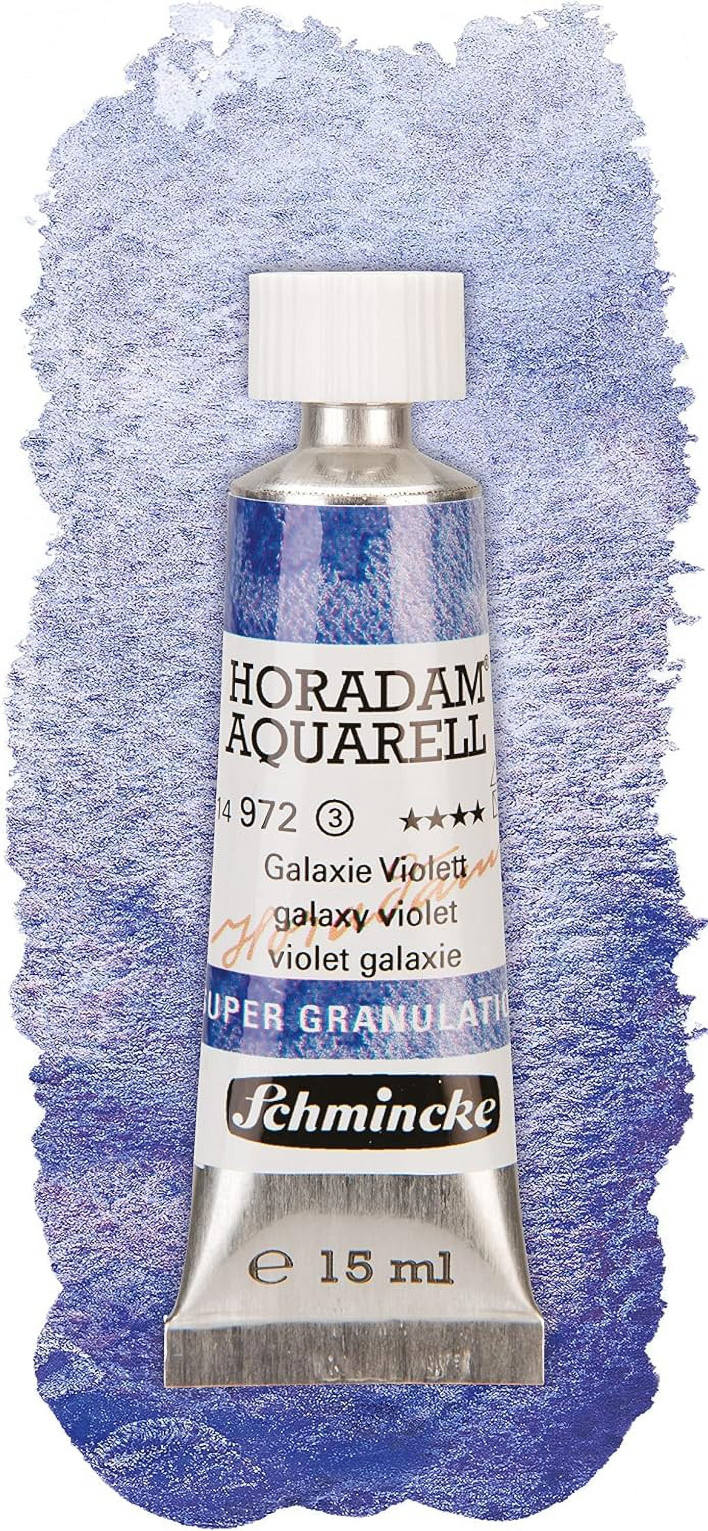 Schmincke Horadam Aquarell Artist Watercolor - Galaxy, Supergranulation, Wood Box, Set of 5, 15 ml, Tubes