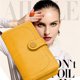 thumbnail image 2 of Cartera de mujer, moderna, con cremallera larga, para teléfono móvil, de piel encerada, 2 of 7