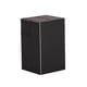 thumbnail image 2 of Caja de almacenamiento de tarjetas Zulema Portatarjetas de cuero Negro 90x88x145mm, 2 of 8