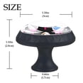 thumbnail image 3 of 4 Pcs Halloween Knobs for Kitchen Cabinet Cupboard Dresser Bookcase Drawer Pulls Handles Round Home Decor, 3 of 5
