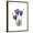 Brown Frame, variant on Art.com Purple Gentian Triplet Premium Giclee Print by Albert Koetsier, Brown Frame Wall Art, 32" x 40"