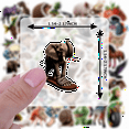 thumbnail image 4 of 35pcs Funny Stickers Animal Stickers Cartoon Stickers for Laptops Notebooks Suitcases, 4 of 9
