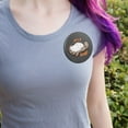thumbnail image 2 of It's a Trap Cat Belly Rubs Funny Pinback Button Pin, 2 of 4