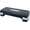 Black/Gray, variant on NULIAM Aerobic Step Platform Trainer with Adjustable 2-Level Risers, 400 Pound Weight Capacity – Non-Slip Exercise Stepper