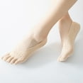 thumbnail image 1 of VERDANVERSE 3Pares Calcetines Para Mujer Con De Separados Y Nylon Suave, 1 of 8