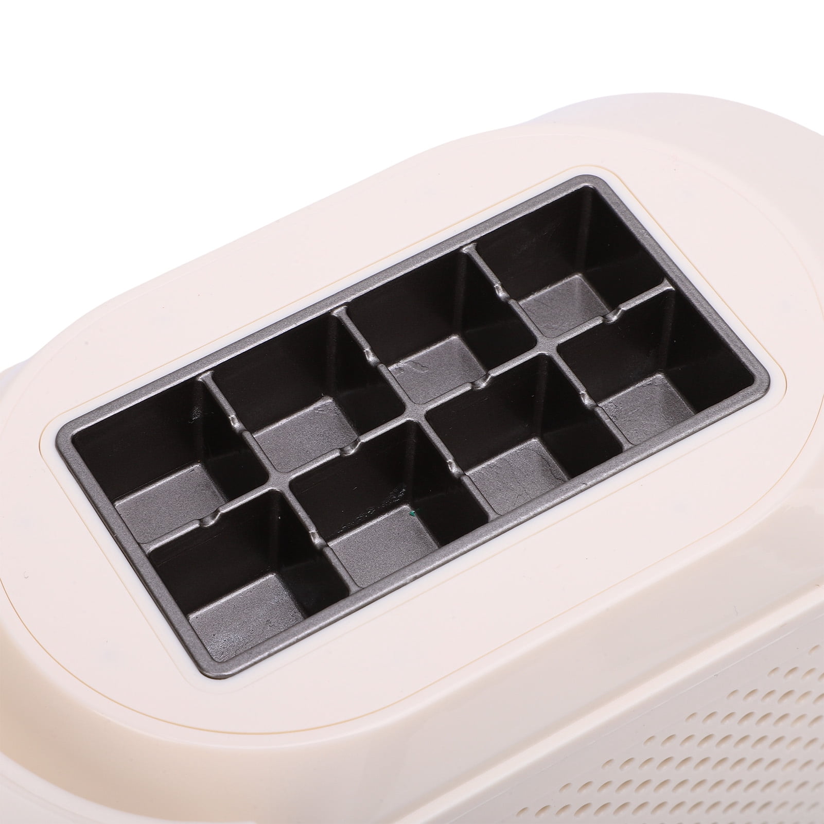 BIMZUC Portable Countertop Ice Maker Machine 120W, Produces 8 Cubes in 10-15 Minutes, Compact for Home Car Office and Camping, EU Plug Edition (9.8 inches / 25 cm)