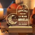 thumbnail image 1 of Lámpara GiltGlimmer Abuela Night Light grabada en acrílico USB, 1 of 7