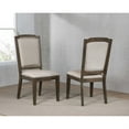 thumbnail image 2 of Sunset Trading Cali Contemporary Wood Dining Chairs in Gray/Brown (Set of 2), 2 of 2