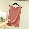 thumbnail image 2 of Plebaso Womens Lounge Tank Tops Sleeveless Comfy Pajama Tops Casual Crew Neck Tshirts Sleepwear for Women, 2 of 7